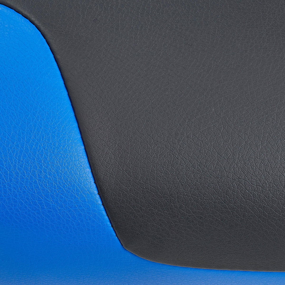 GAMING STOL kovina, umetna masa, tekstil modra, črna, bela  - modra/črna, Design, kovina/umetna masa (68/124-134/60cm) - Novel