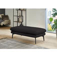 ECKSOFA in Echtleder Dunkelbraun  180/310 cm  - Dunkelbraun/Schwarz, Design, Leder/Metall (180/310cm) - Dieter Knoll