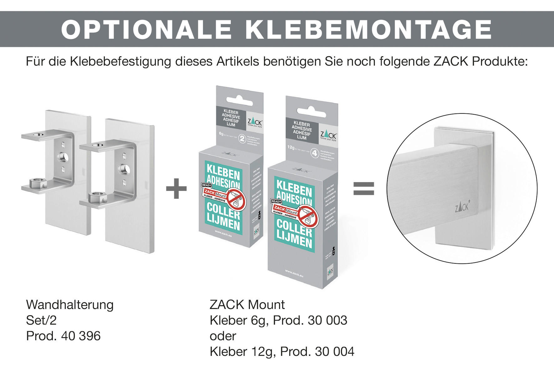 Thumbnail - Zack Toilettenpapierhalter, Edelstahl, Metall, 14.5x4.2x8 cm, Badezimmer, WC Ausstattung, Toilettenpapierhalter