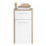 UNTERSCHRANK 40/72/33 cm - Chromfarben/Eichefarben, Design, Holz (40/72/33cm) - Xora UNTERSCHRANK 40/72/33 cm - Chromfarben/Eichefarben, Design, Holz (40/72/33cm) - Xora