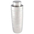 COCKTAIL-SHAKER - Edelstahlfarben, Trend, Metall (8,3/23cm) - Novel