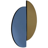 WANDSPIEGEL 40/80/1,3 cm  - Braun, Design, Glas/Holzwerkstoff (40/80/1,3cm) - MID.YOU