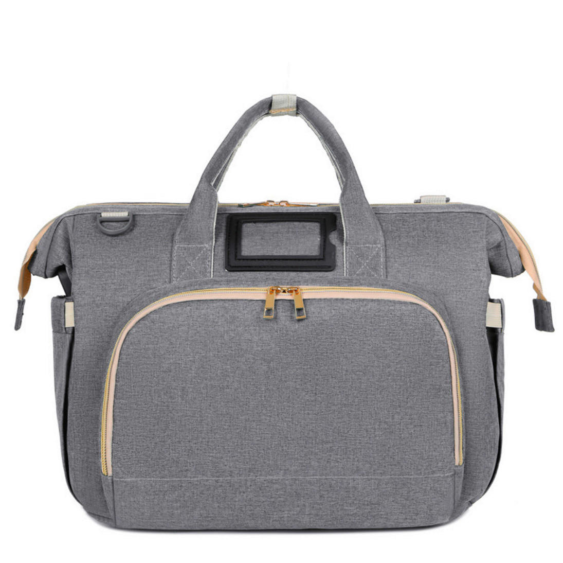 WICKELTASCHE  - Grau, Basics, Textil (20/40/30cm)