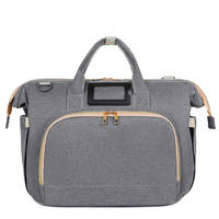 WICKELTASCHE  - Grau, Basics, Textil (20/40/30cm)