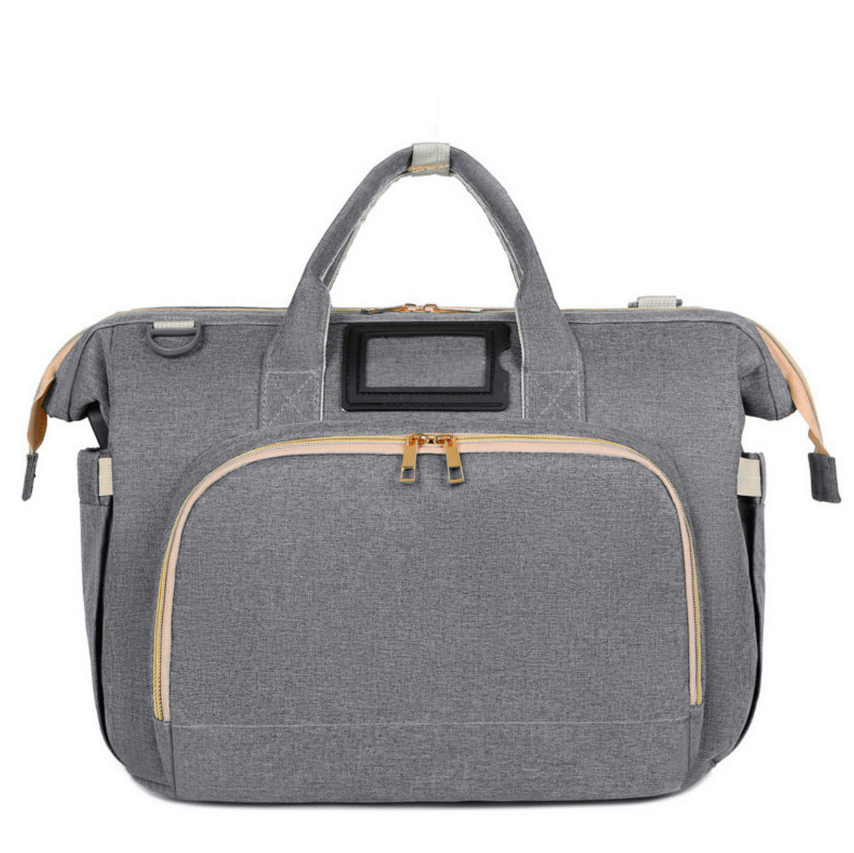 WICKELTASCHE  - Grau, Basics, Textil (20/40/30cm)