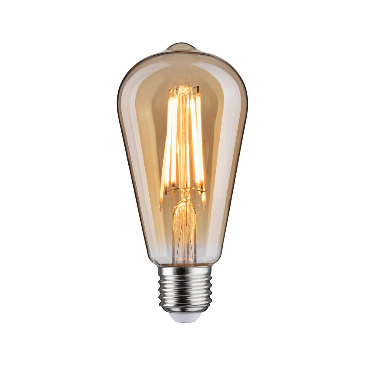 LED-LEUCHTMITTEL E27 6 W 470 lm  - Goldfarben, Basics, Glas (6,4/14,0cm) - Paulmann