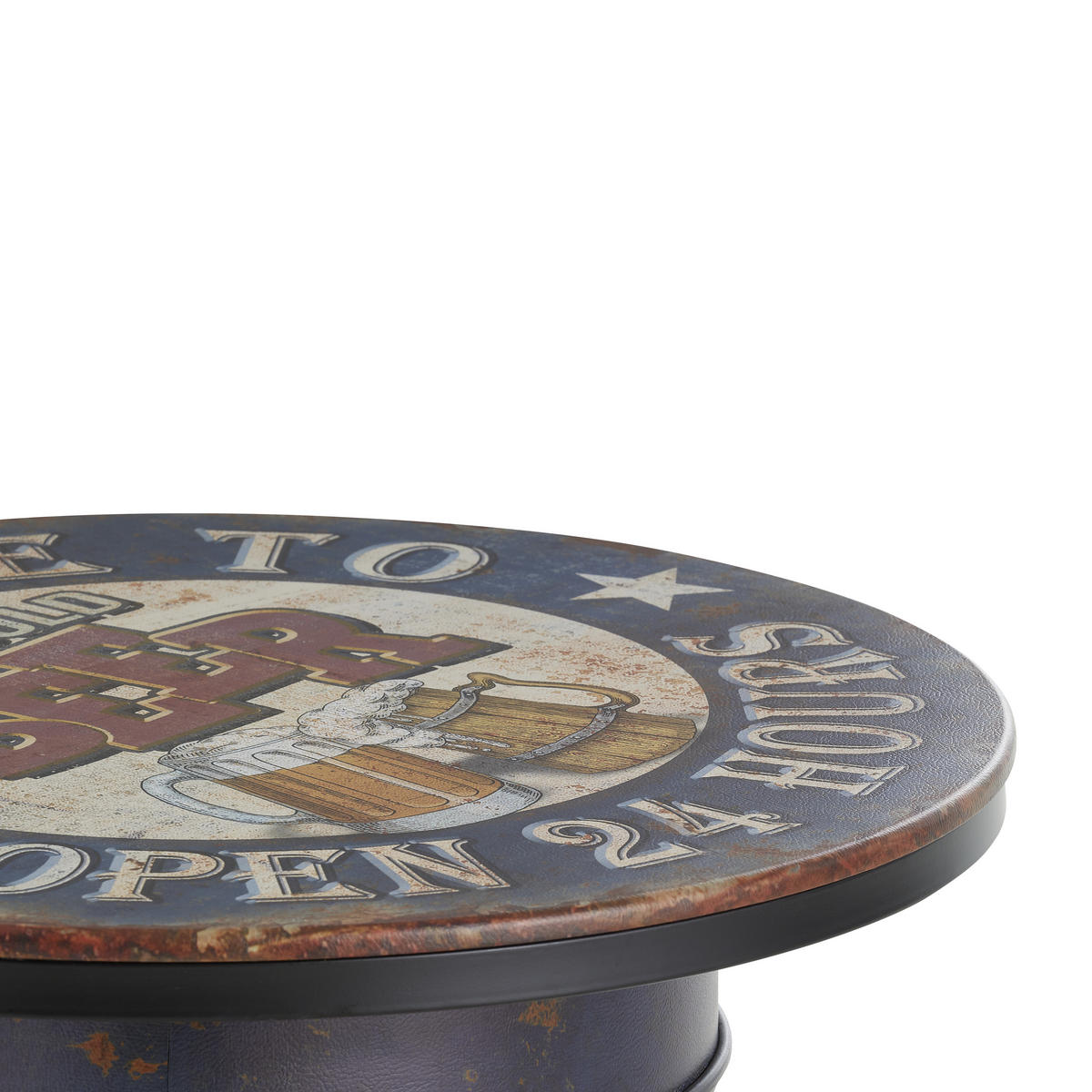 BAR  višebojna   - višebojna/crna, Trendi, metal/pločasti materijal (60/89/60cm) - Xora