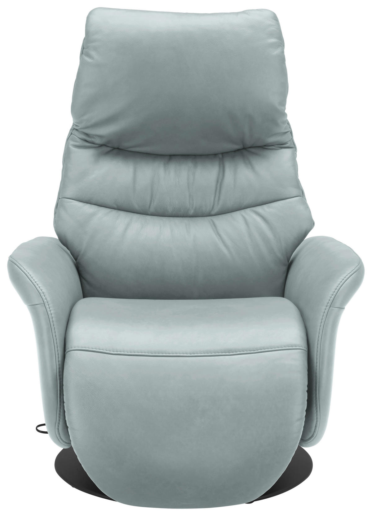 RELAXSESSEL in Leder Hellblau  - Anthrazit/Hellblau, Design, Leder/Metall (78/111/85cm) - Himolla Komfortklass