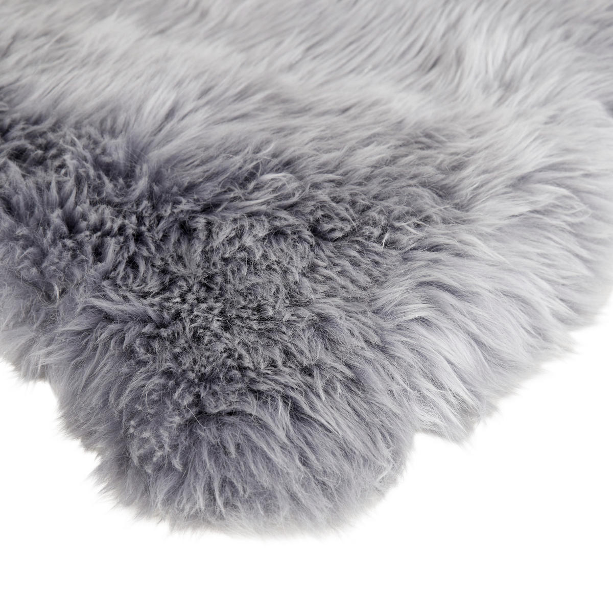 BIRKABŐR - szürke, Natur, szőrme (60/95cm) - Linea Natura