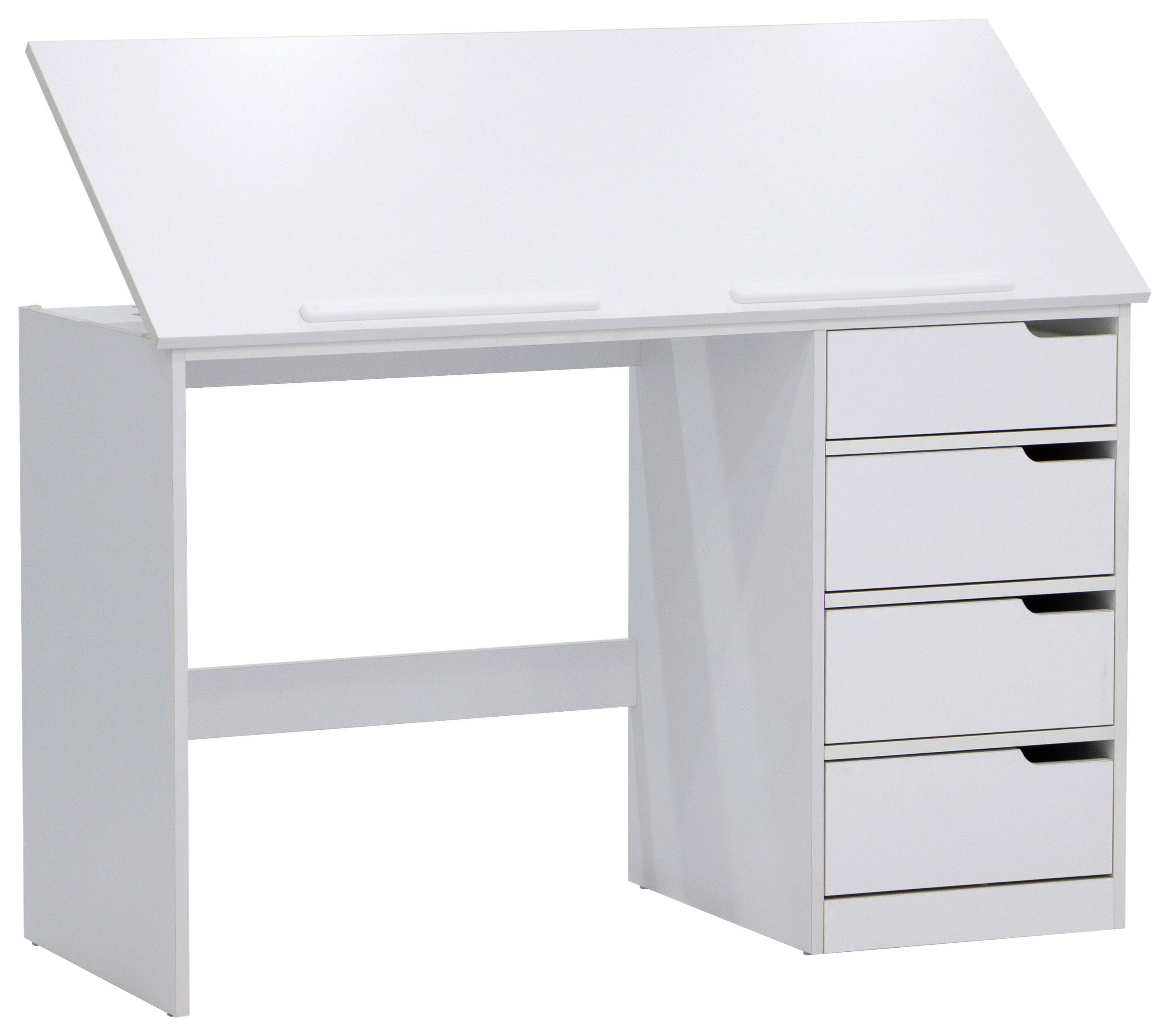 SCHREIBTISCH  in Weiß  - Weiß, MODERN, Holzwerkstoff (120/74/48cm) - MID.YOU