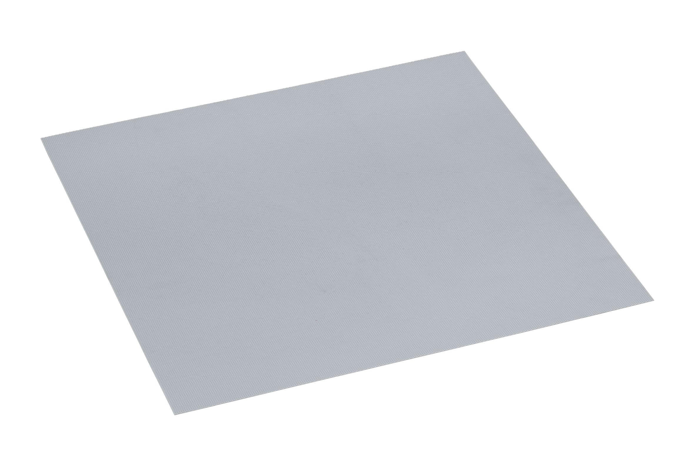 ANTIRUTSCHMATTE - Silberfarben, Basics, Kunststoff (38,2/0,2/47,36cm) - Impuls