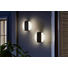 LED-AUßENLEUCHTE - Dunkelgrau/Transparent, Design, Kunststoff/Metall (17cm) LED-AUßENLEUCHTE - Dunkelgrau/Transparent, Design, Kunststoff/Metall (17cm)