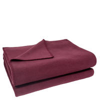 ODEJA IZ FLISA  Soft-Fleece  160/200 cm       vinsko rdeča  - vinsko rdeča, Konvencionalno, tekstil (160/200cm) - Zoeppritz