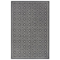 OUTDOORTEPPICH 63/120 cm Clyde Grau, Beige  - Beige/Grau, Design, Kunststoff (63/120cm)