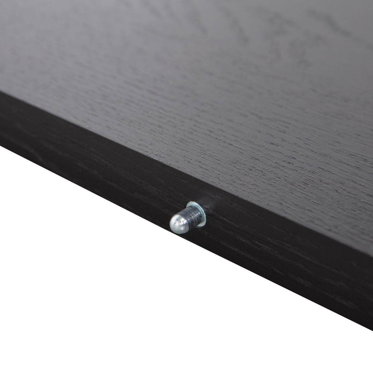 ESSTISCH in Holz 120-200/120/75 cm  - Schwarz, Design, Holz (120-200/120/75cm) - Livetastic