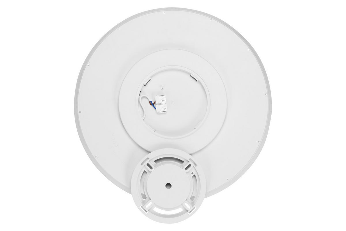 LED-DECKENLEUCHTE 40/3,5 cm   - Weiß, Basics, Kunststoff (40/3,5cm) - Novel
