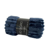 FILT 130/160 cm  - mörkblå, Design, textil (130/160cm)