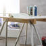 ARBEITSBOCK - Buchefarben/Weiß, KONVENTIONELL, Holz/Metall (78cm) ARBEITSBOCK - Buchefarben/Weiß, KONVENTIONELL, Holz/Metall (78cm)