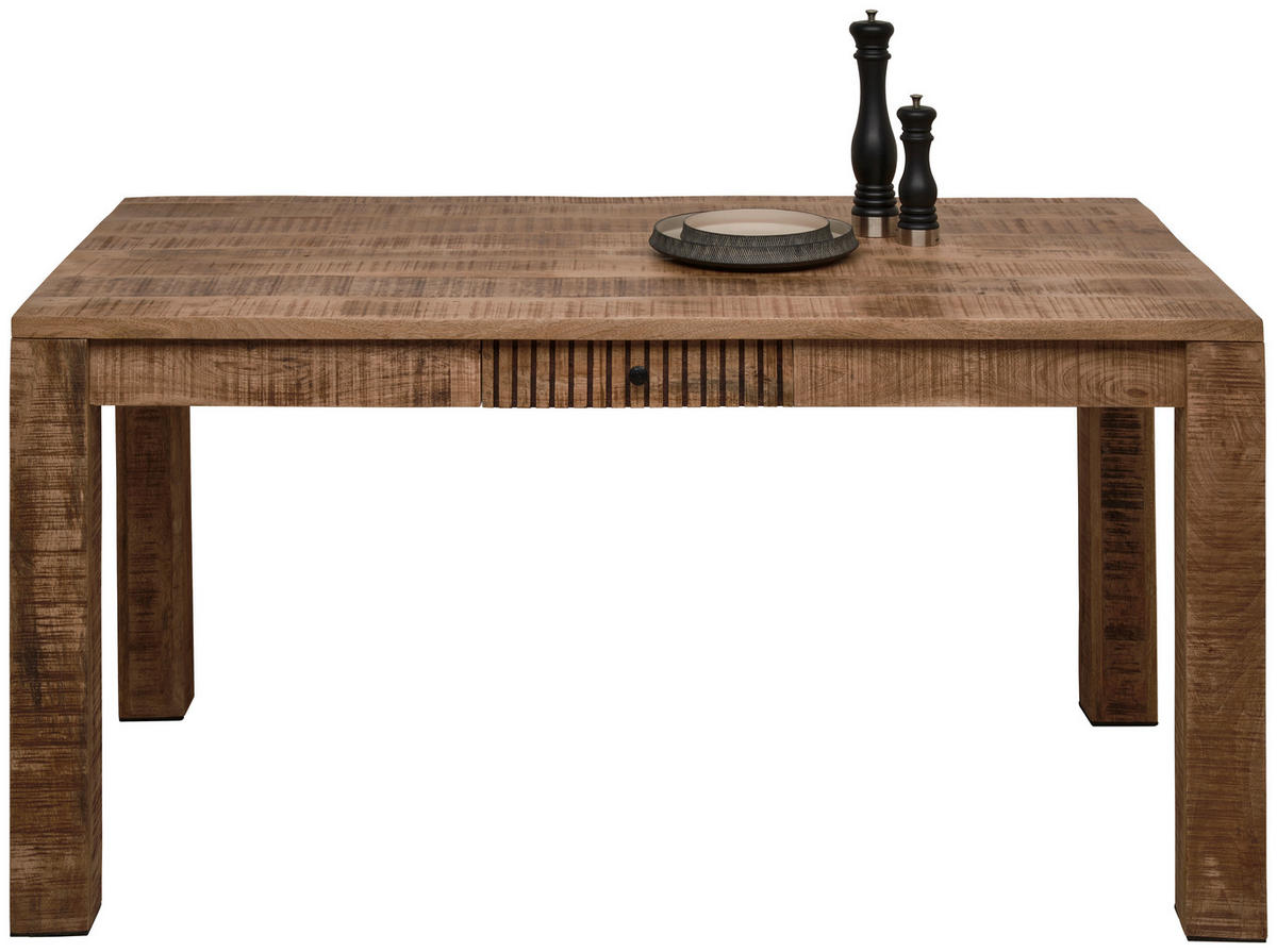 MATBORD   - naturfärgad, Romantik / Lanthus, trä (160/90/76cm) - Carryhome