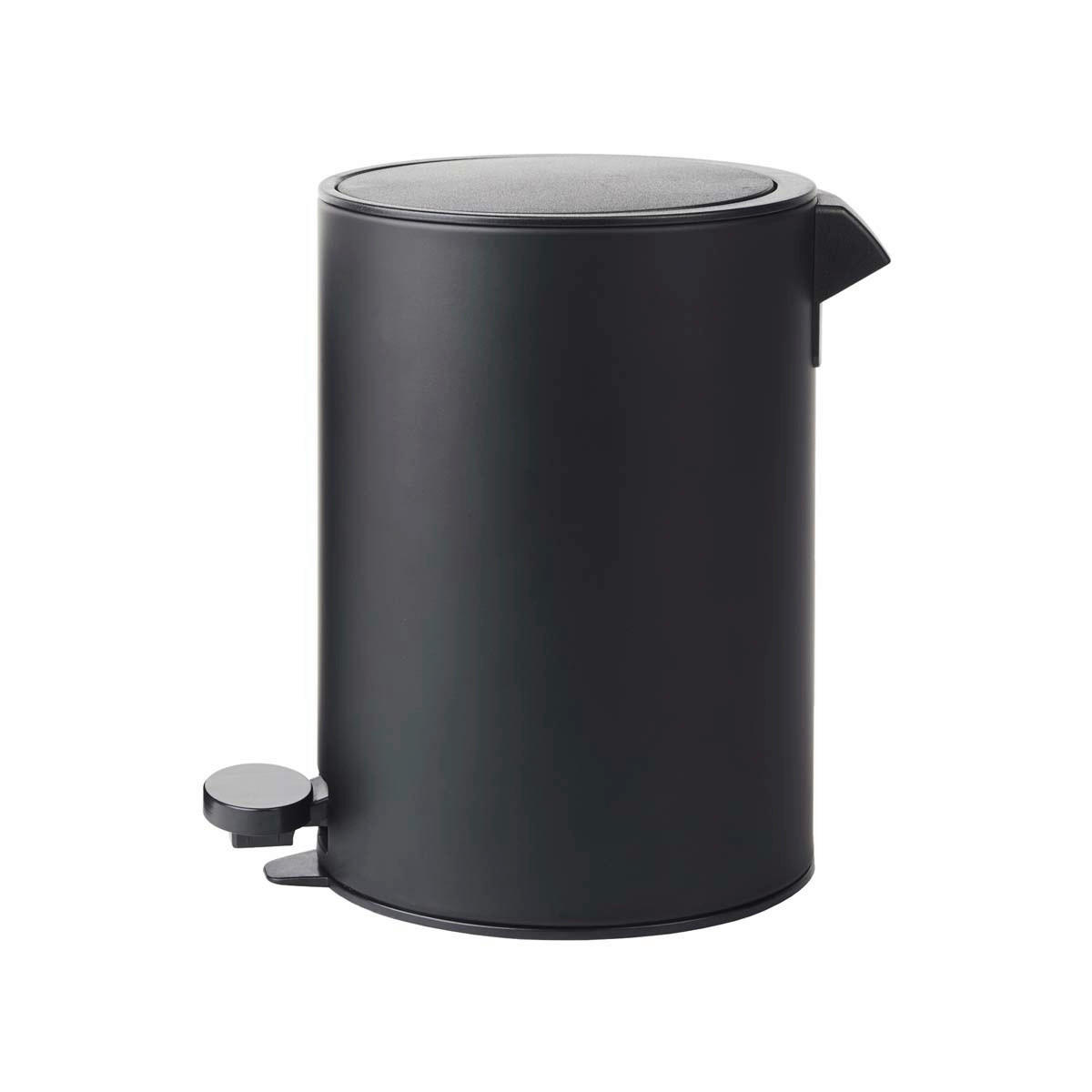 TRETEIMER 3 l  Metall  - Schwarz, Basics, Kunststoff/Metall (19,1/25,9cm) - Aquanova