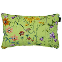 OUTDOOR-KISSEN in Hellgrün Floral  - Hellgrün, Basics, Textil (50/30/10cm)
