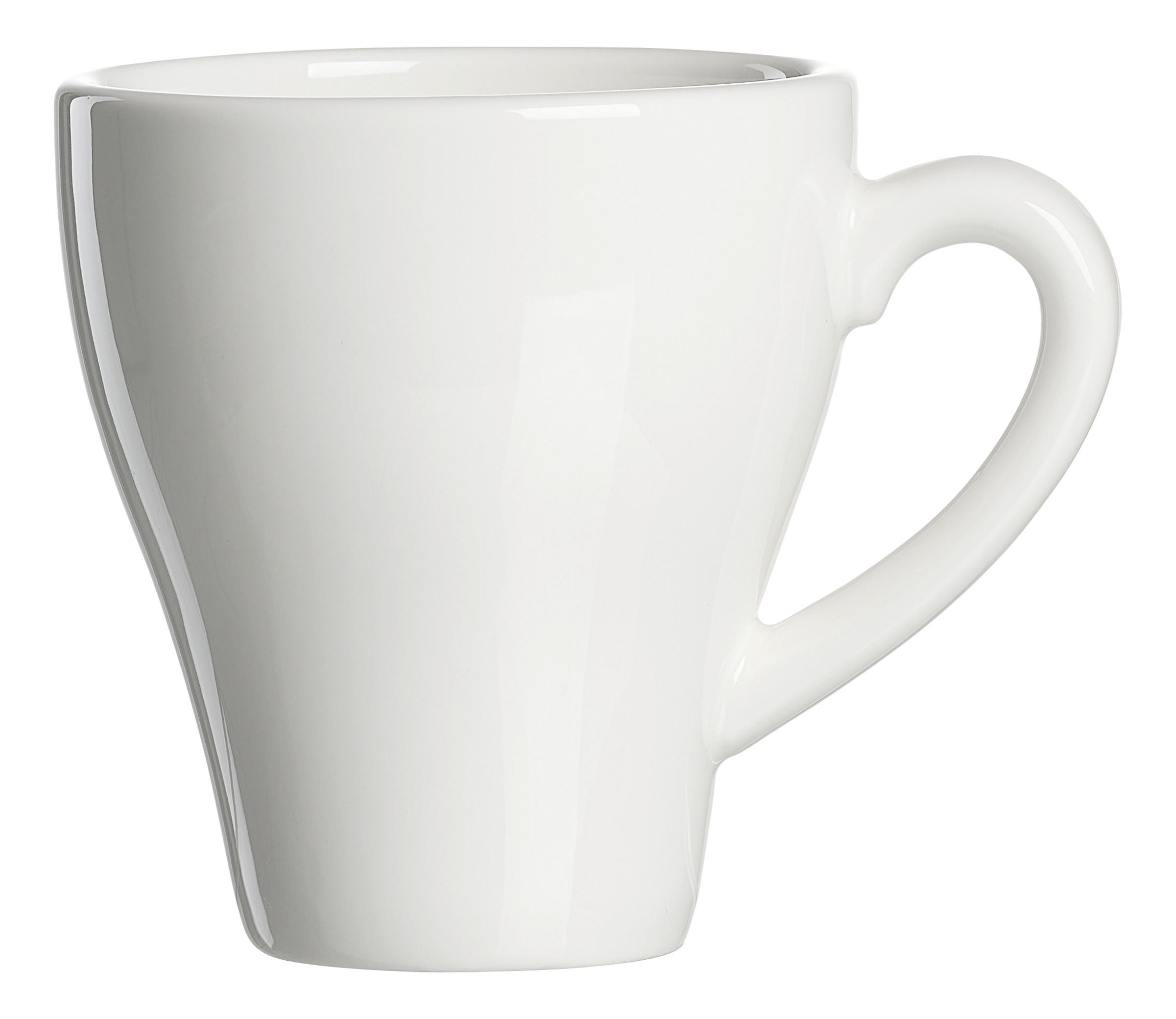 KAFFEEBECHER Bari  300 ml   - Weiß, KONVENTIONELL, Keramik (12/9/9cm) - Ritzenhoff Breker