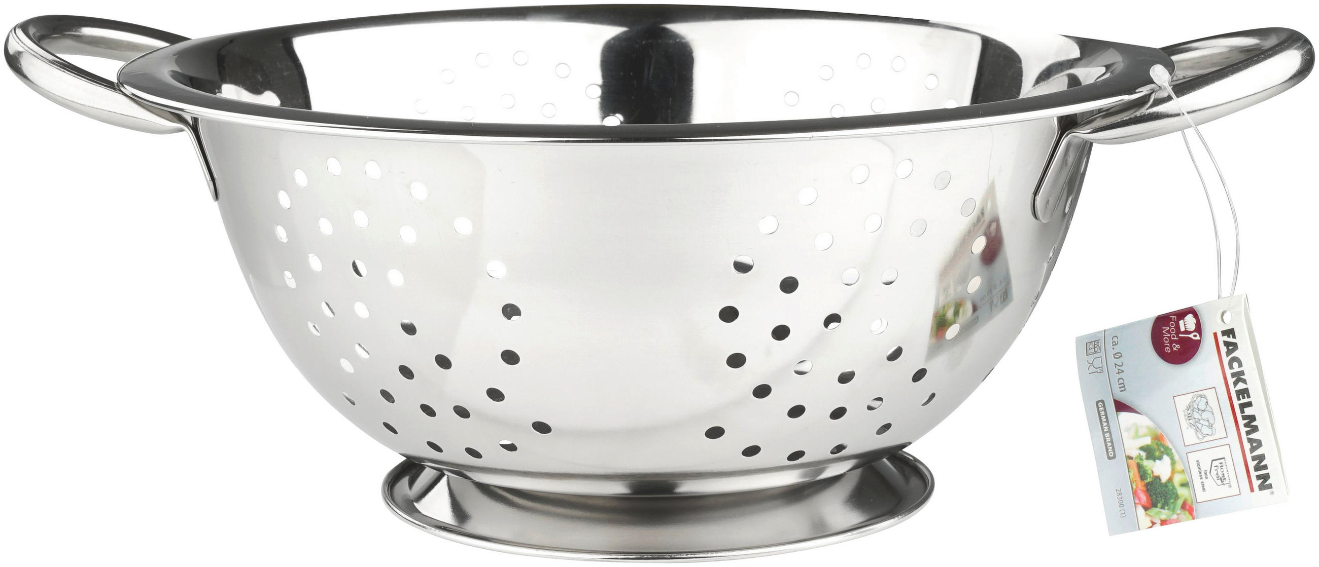 SEIHER 24 cm  - Silberfarben, Basics, Metall (24cm) - Fackelmann