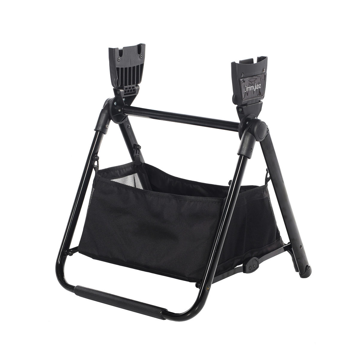 BABYSCHALENGESTELL  - Schwarz, Basics, Textil/Metall (50/52/61cm) - Jimmylee