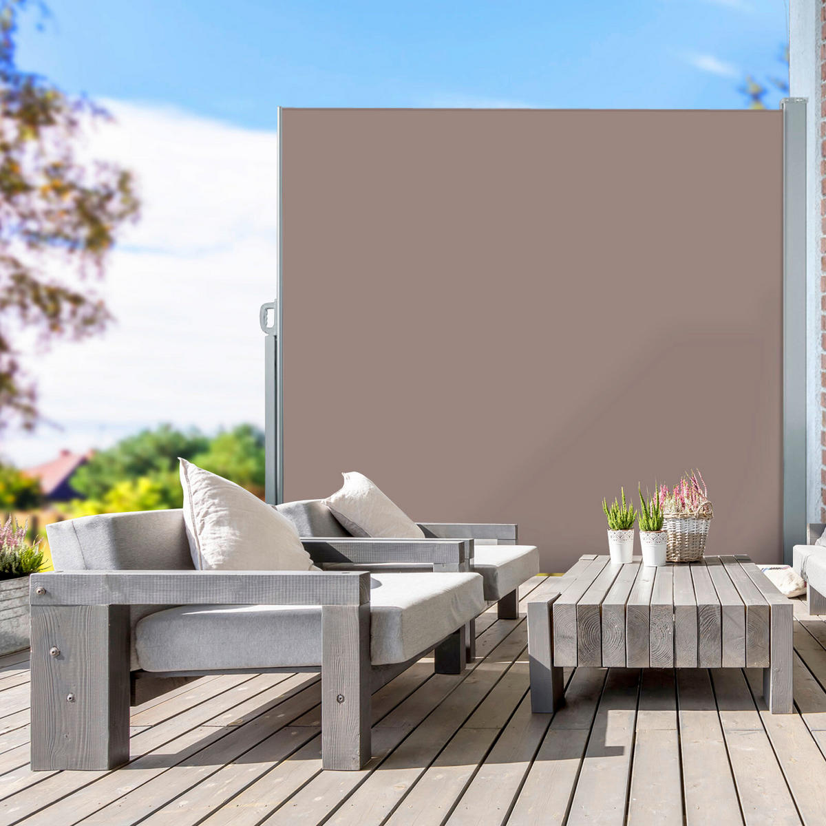 MARKISE - Braun, Basics, Kunststoff (300/180cm) - Floordirekt