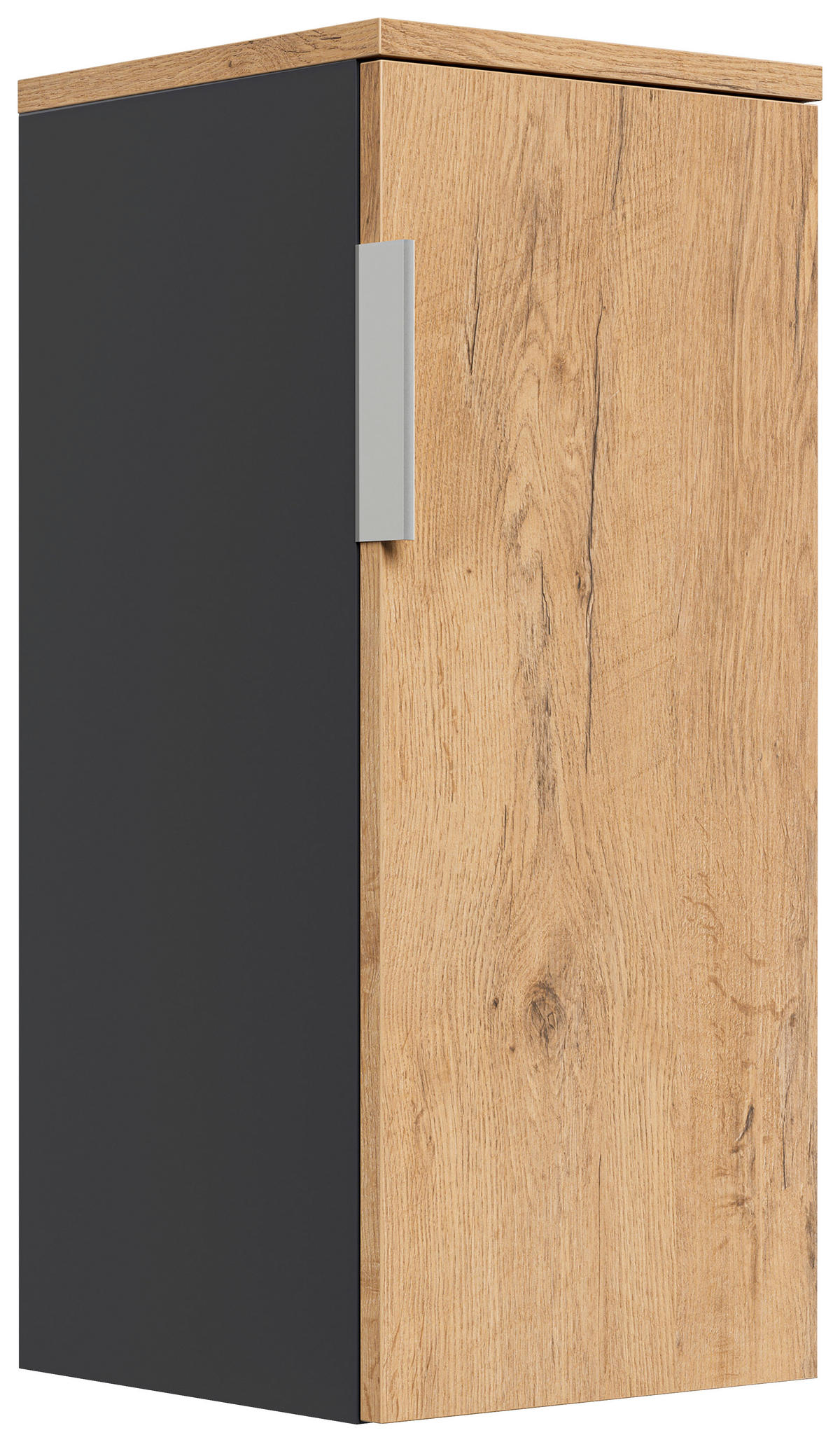 WASCHTISCHKOMBI 59,5 cm  - Eichefarben/Graphitfarben, Basics, Holzwerkstoff/Stein (59,5cm) - MID.YOU