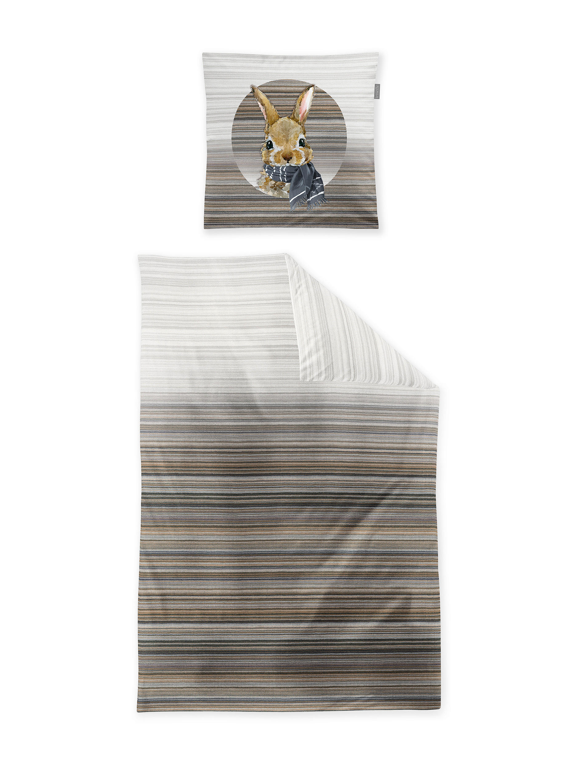 BETTWÄSCHE Renforcé 155/220 cm  - Naturfarben, KONVENTIONELL, Textil (155/220cm) - Irisette