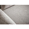 ECKSOFA in Flachgewebe Beige  - Beige/Schwarz, Design, Textil/Metall (152/259cm) - Dieter Knoll