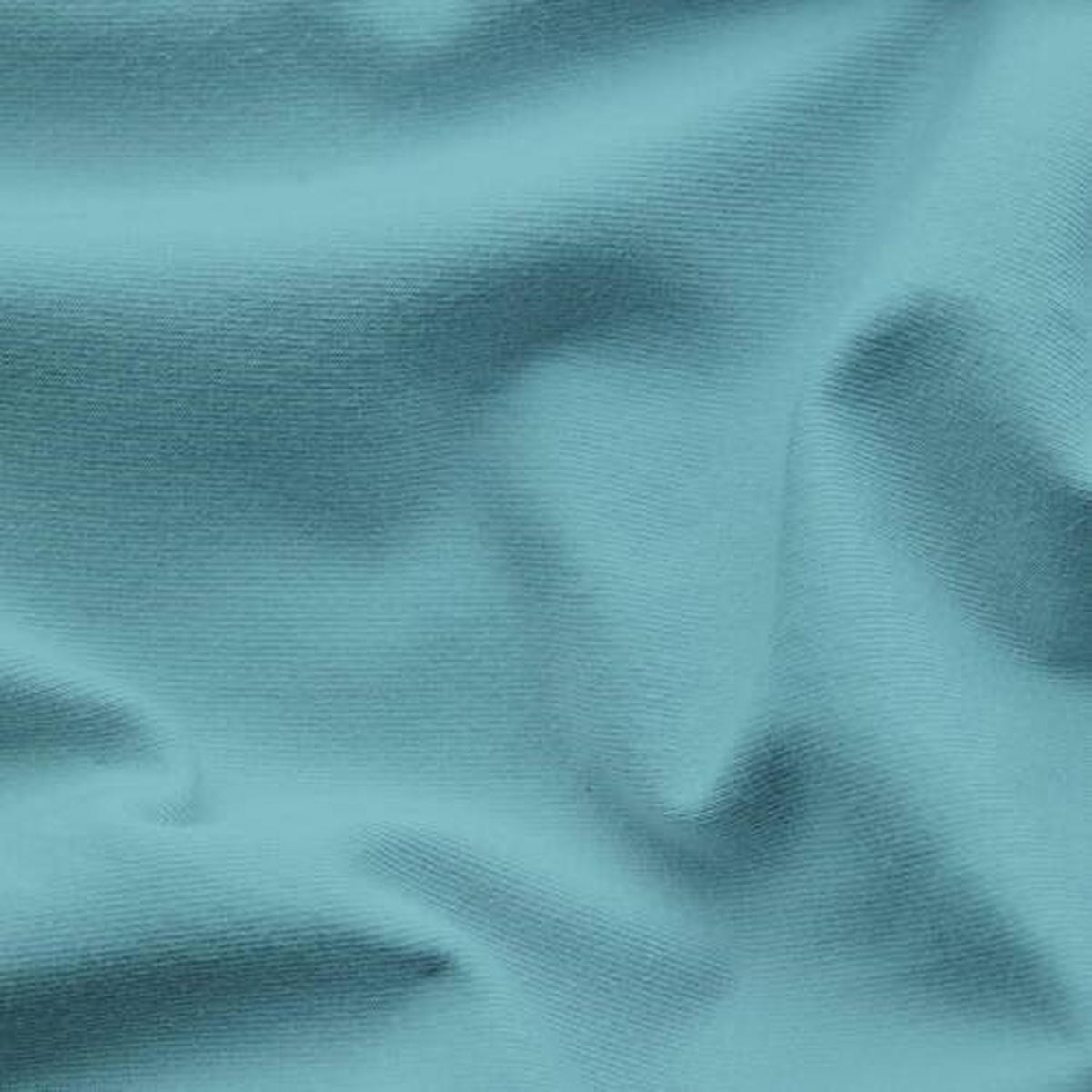 BOXSPRING-SPANNLEINTUCH 140-160/200-220 cm Jersey  - Türkis, Basics, Textil (140-160/200-220cm) - Schlafgut