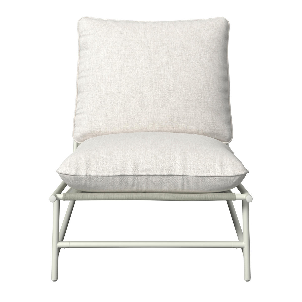 KRESLO NA TERASU, kov, textil - svetlosivá, Modern, kov/textil (70/76/87cm) - Ambia Garden