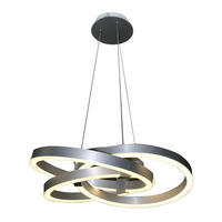 LED-HÄNGELEUCHTE 55/150 cm   - Alufarben, Design, Kunststoff/Metall (55/150cm) - Näve