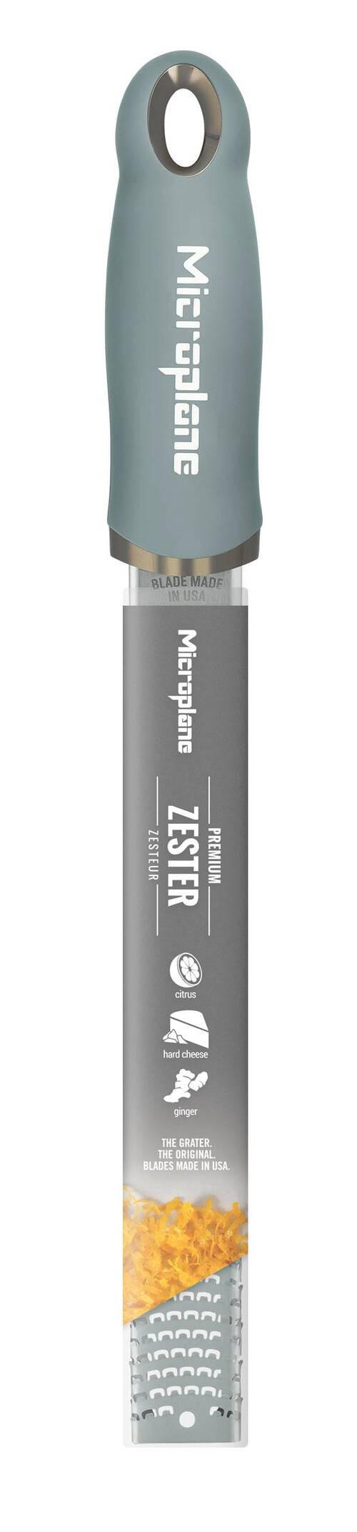 ALLZWECKREIBE PREMIUM ZESTER  - Eukalyptusholzfarben, Basics, Kunststoff/Metall (3,5/32/3cm) - MICROPLANE