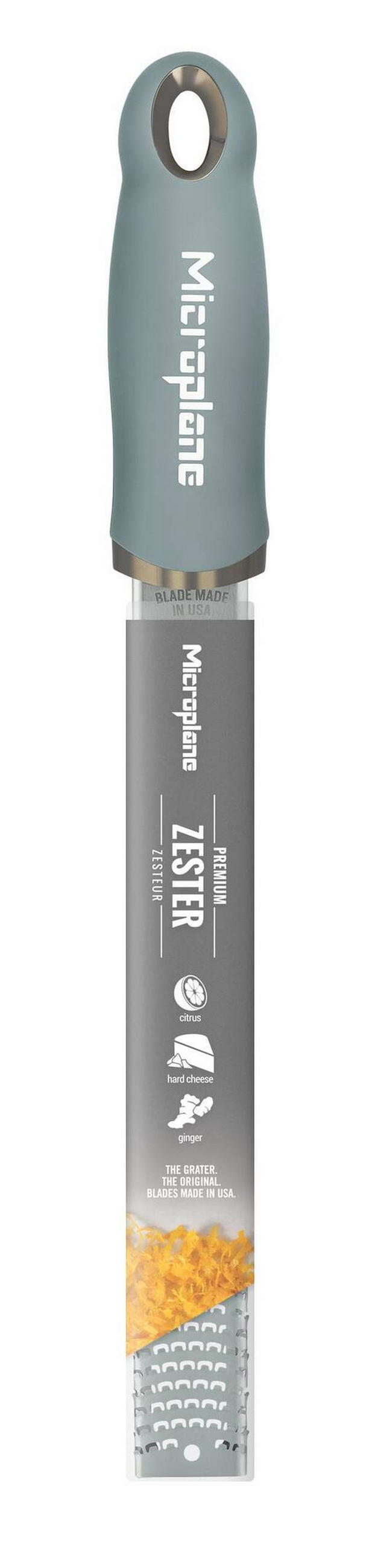 ALLZWECKREIBE PREMIUM ZESTER  - Eukalyptusholzfarben, Basics, Kunststoff/Metall (3,5/32/3cm) - MICROPLANE