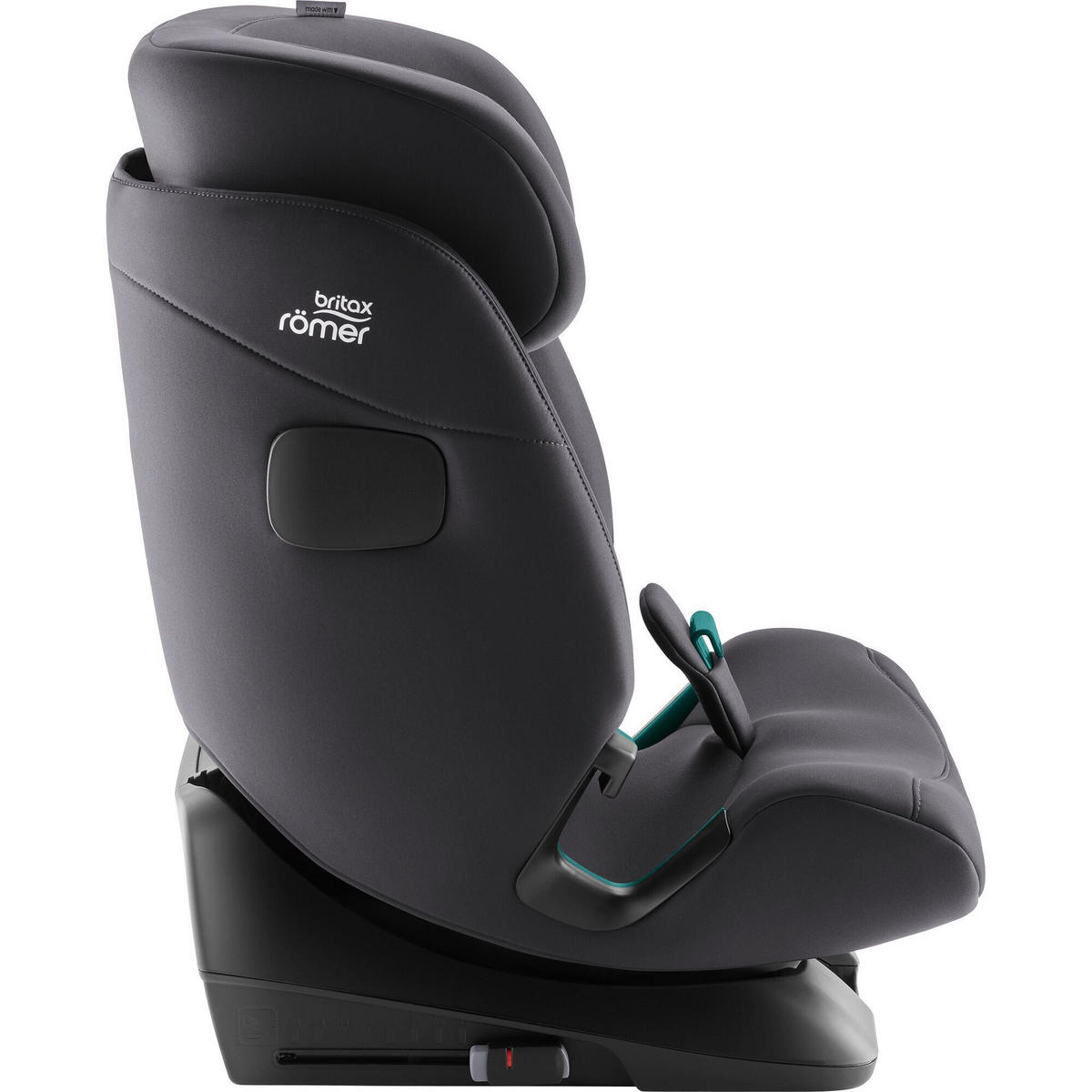 KINDERAUTOSITZ SAFEFIX Deep Grey   - Dunkelgrau, Basics, Kunststoff/Textil (44/69-83/48cm) - Britax Römer