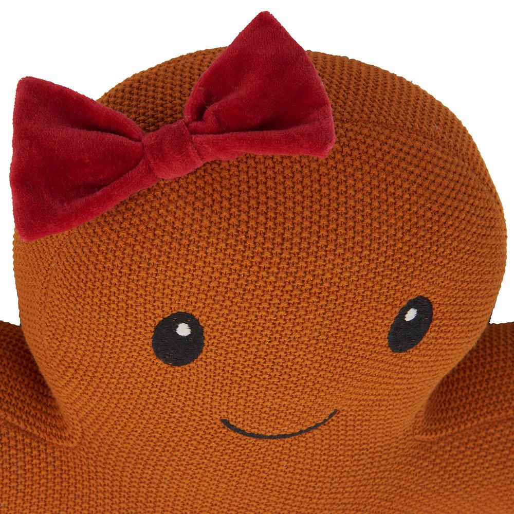 DEKORAČNÍ POLŠTÁŘ 40/50 cm - hnědá, Konvenční, textil (40/50cm) - X-Mas