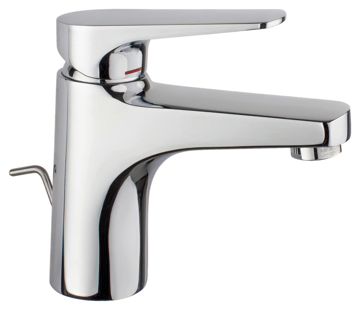 WASCHTISCHARMATUR 89003  - Chromfarben, Basics, Metall (4,8/13,5/12,5cm)