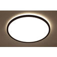 LED-DECKENLEUCHTE 42/2,9 cm   - Schwarz, Basics, Kunststoff (42/2,9cm) - Novel
