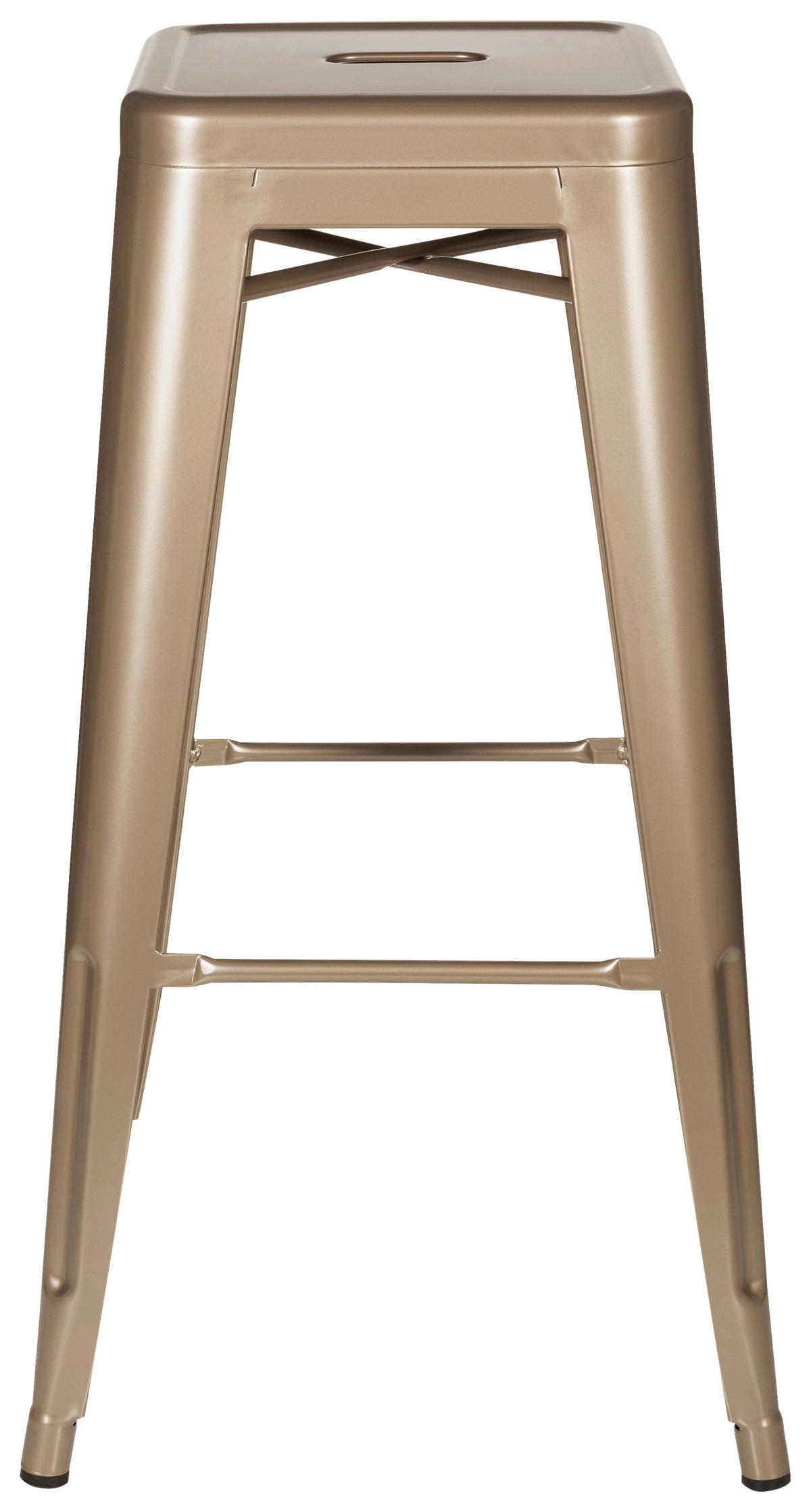 BARHOCKER in Champagner  - Champagner, Basics, Metall (44/77/44cm) - MID.YOU