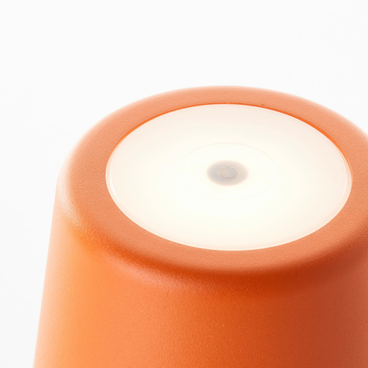 AKKU-TISCHLEUCHTE Kaami 10/37 cm   - Orange, Basics, Kunststoff/Metall (10/37cm) - Brilliant