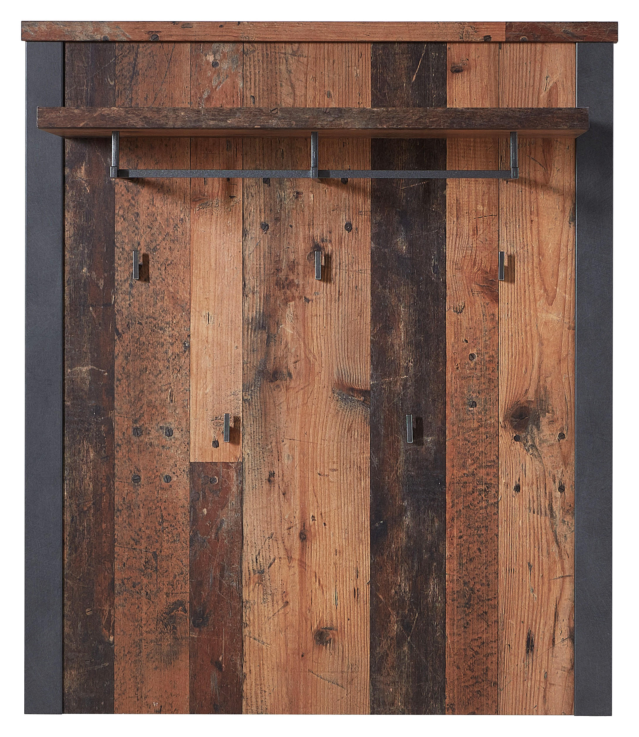 Livetastic ŠATNÍ PANEL, hnědá, šedá, 94/110/30 cm