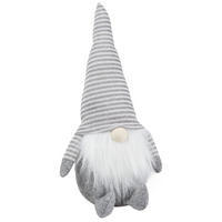 TOMTENISSE  - vit/grå, Lifestyle, textil (35cm) - X-Mas