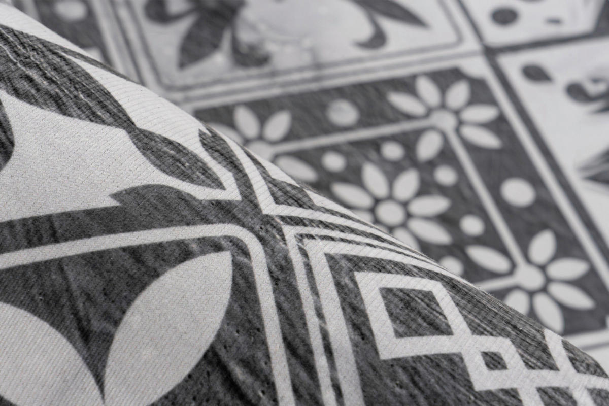 FLACHWEBETEPPICH 60/180 cm Grau  - Grau, Basics, Textil (60/180cm) - Kayoom