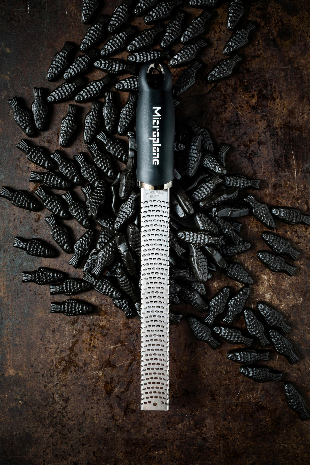 REIBE - Schwarz, Basics, Kunststoff/Metall (32/3.5/3cm) - MICROPLANE