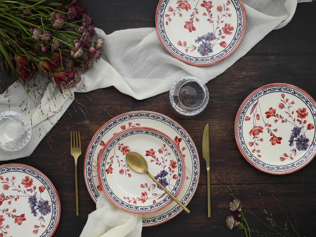 SERVIS Cottage 18 delar  - multicolor, Basics, keramik - Creatable