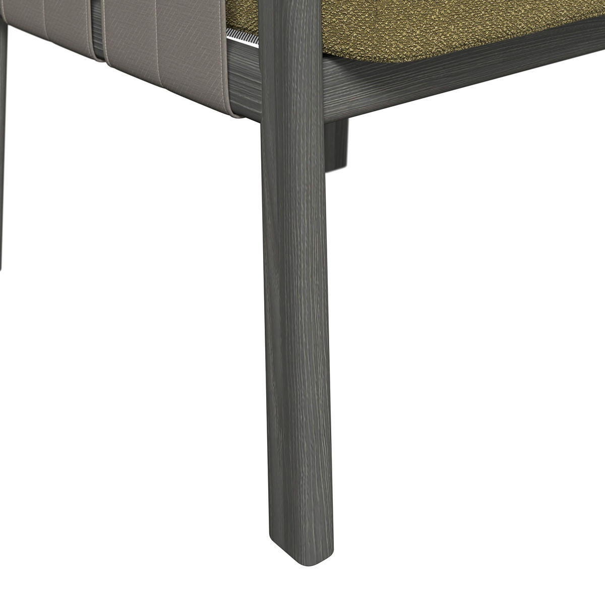 GARTENSTUHL Esche Grau, Grün, Eschefarben  - Eschefarben/Grau, ROMANTIK / LANDHAUS, Holz/Textil (64/73/64,5cm) - Dieter Knoll