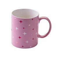 MUGG  - ljusrosa, Klassisk, keramik (350ml) - Paris Hilton